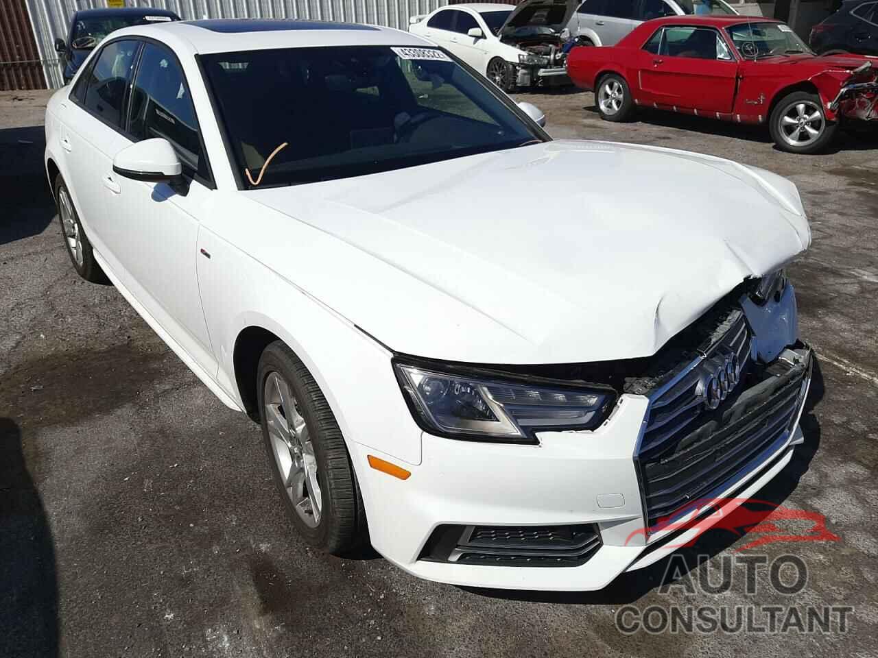 AUDI A4 2018 - WAUKMAF41JA064098