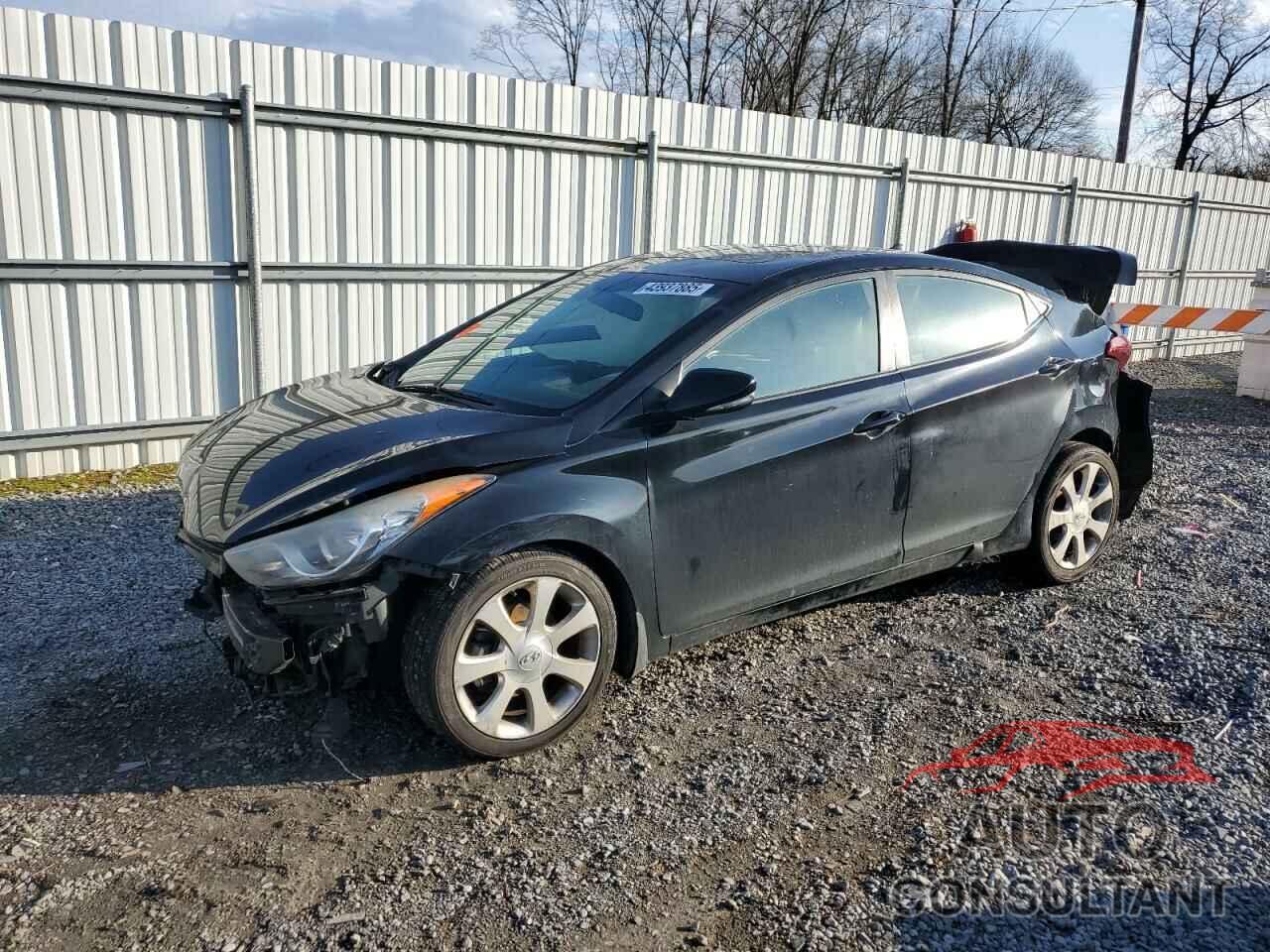 HYUNDAI ELANTRA 2013 - KMHDH4AEXDU592531