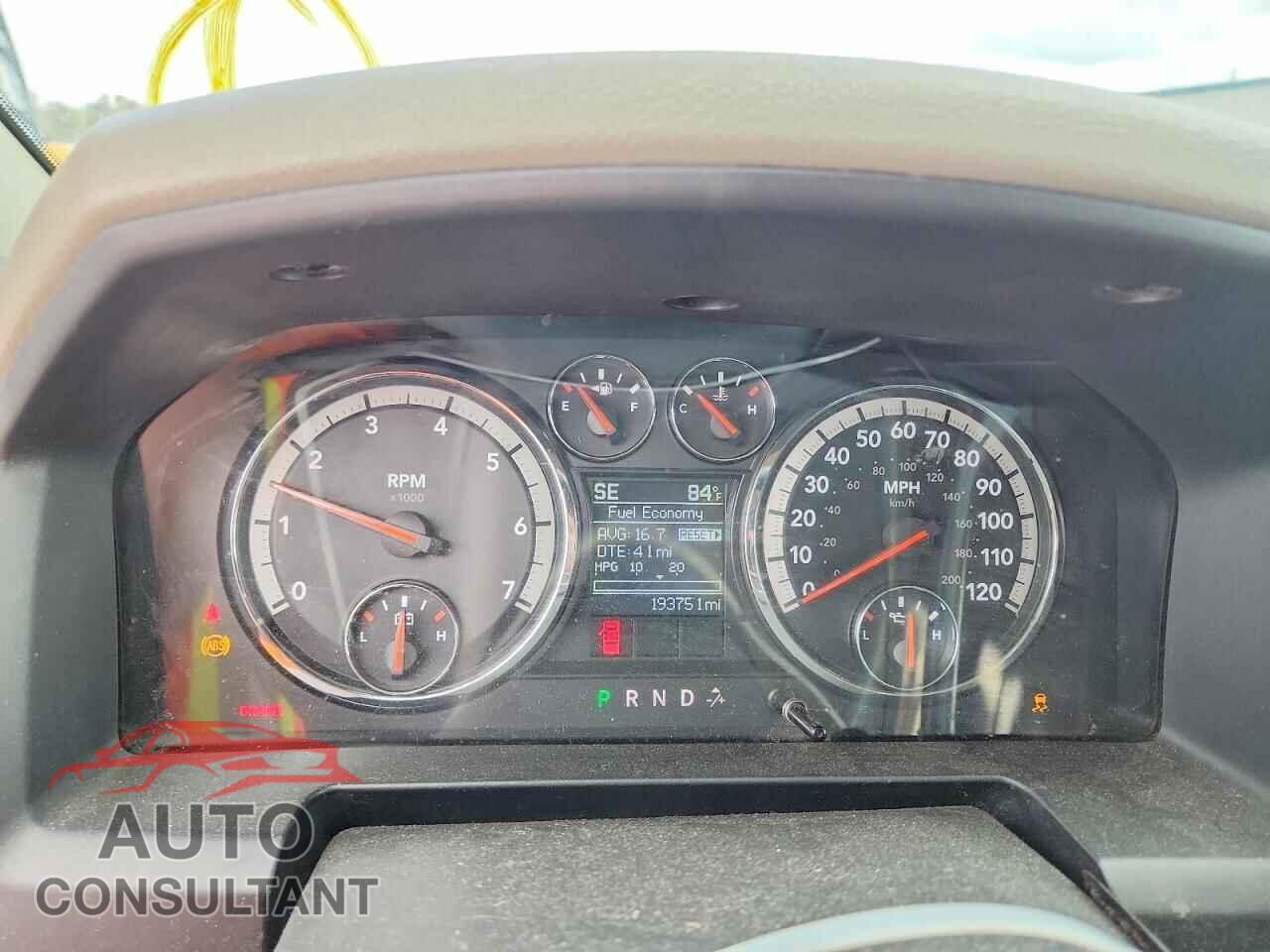DODGE RAM 1500 2012 - 1C6RD7GPXCS116071