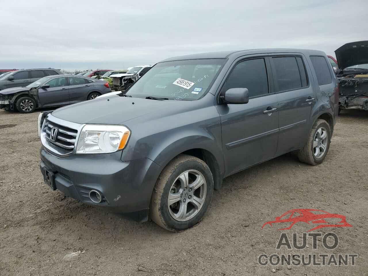 HONDA PILOT 2013 - 5FNYF3H49DB034830