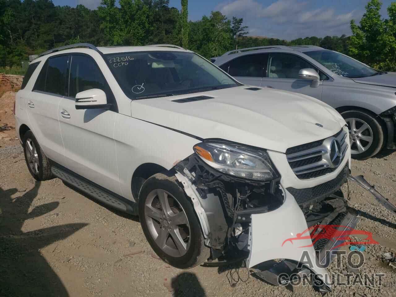 MERCEDES-BENZ GLE-CLASS 2017 - 4JGDA5JB8HA874612