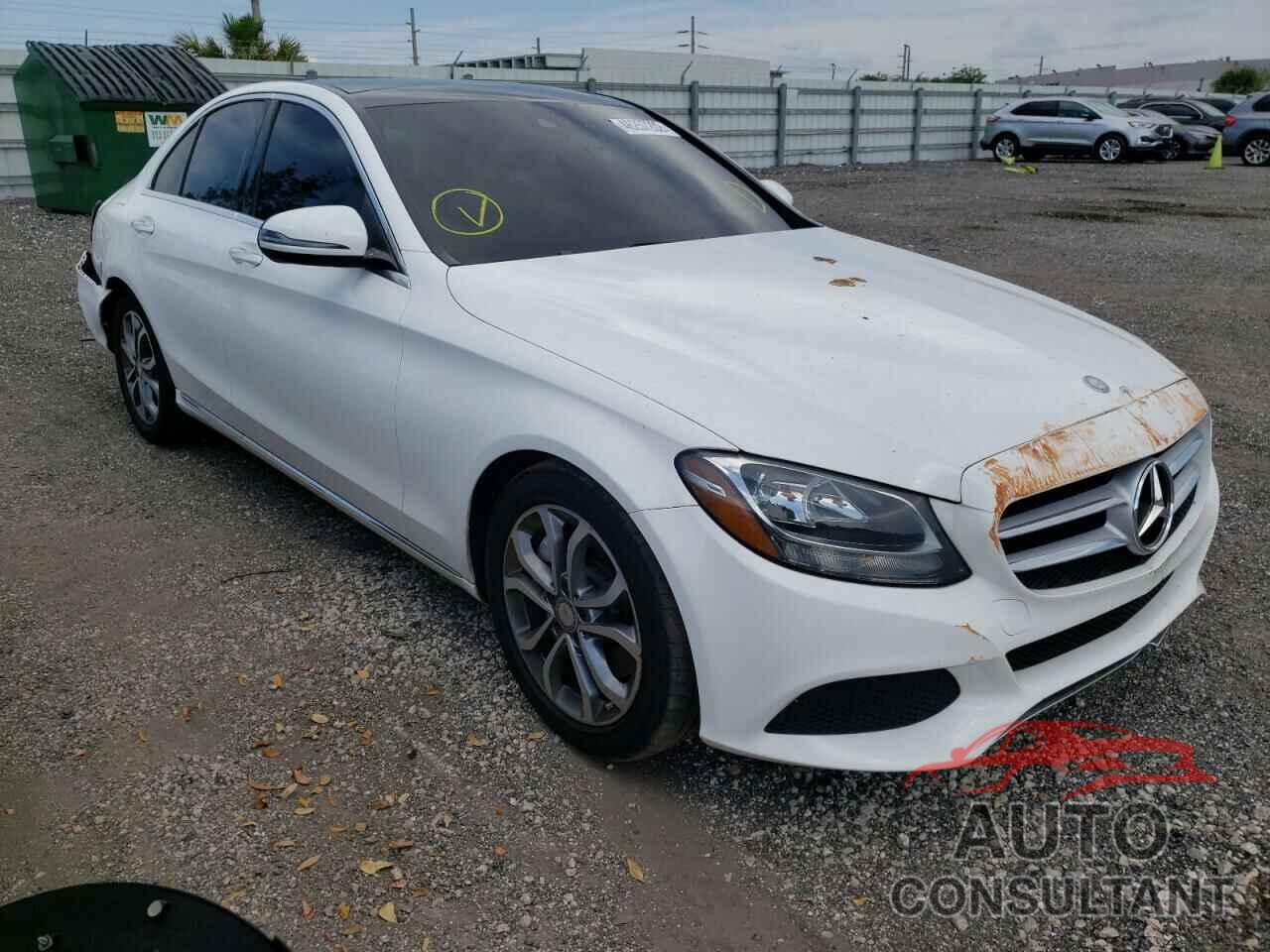 MERCEDES-BENZ C-CLASS 2017 - WDDWF4JB3HR252967