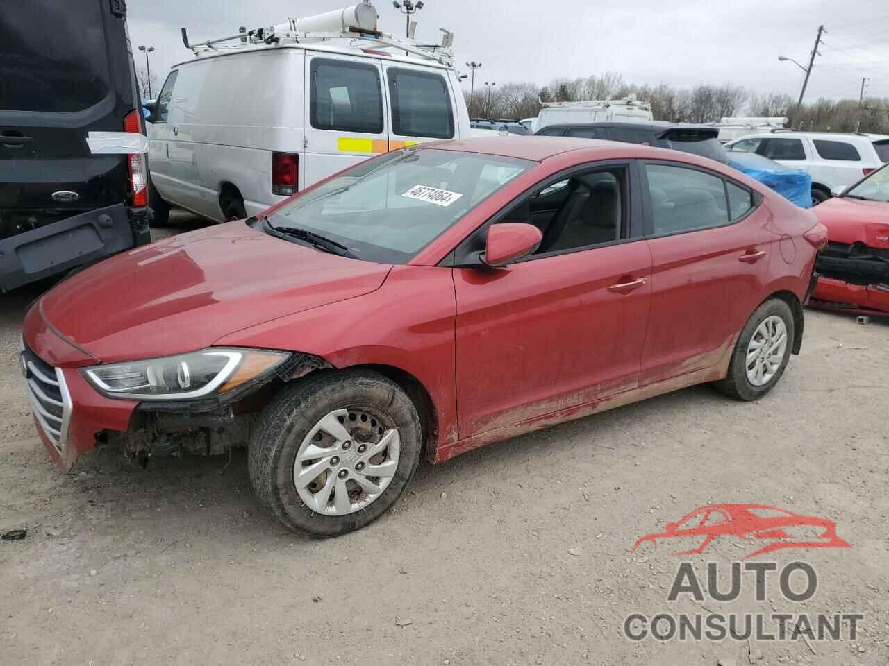 HYUNDAI ELANTRA 2017 - 5NPD74LF7HH125905