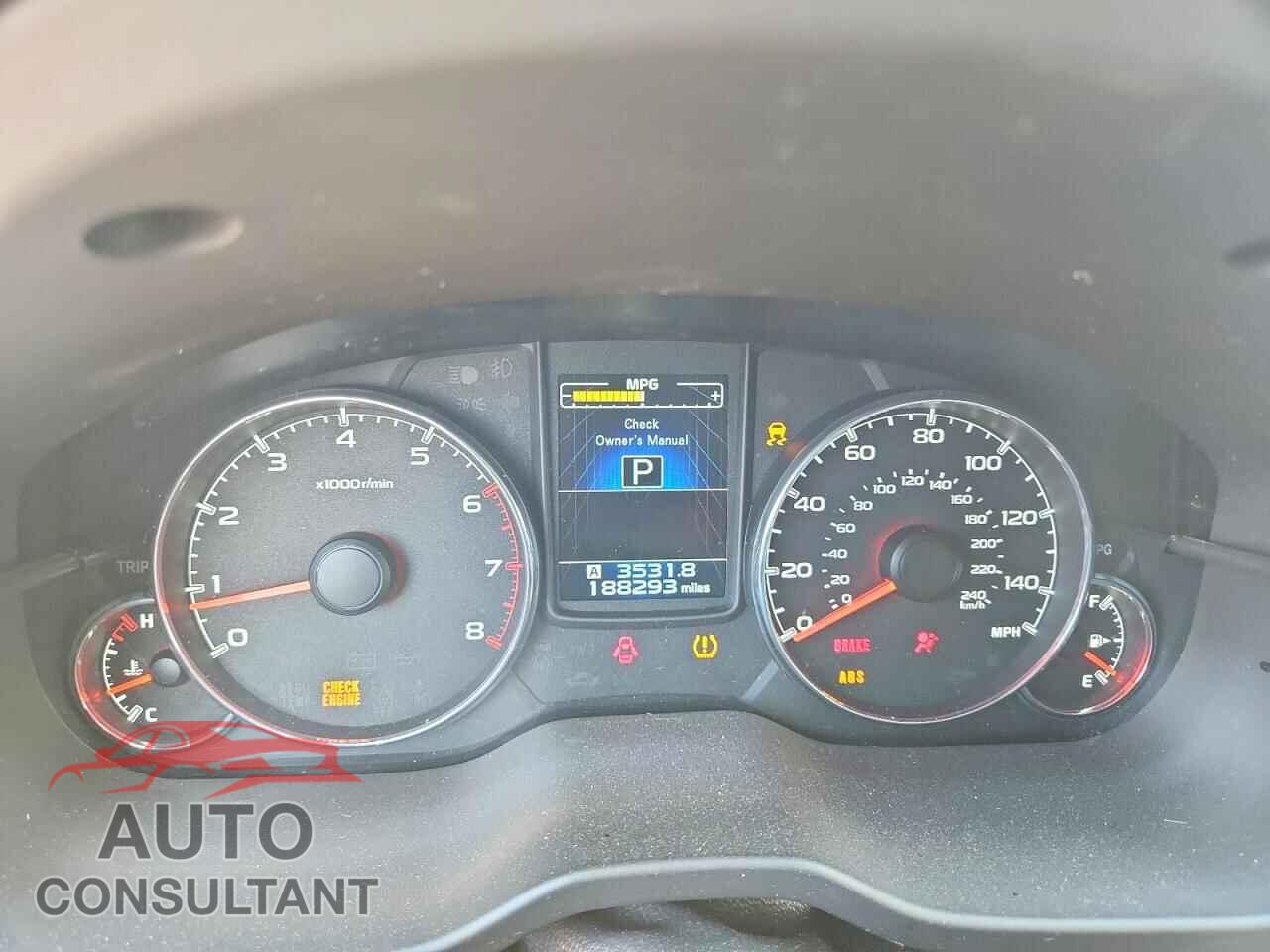 SUBARU OUTBACK 2014 - 4S4BRBLC5E3236015