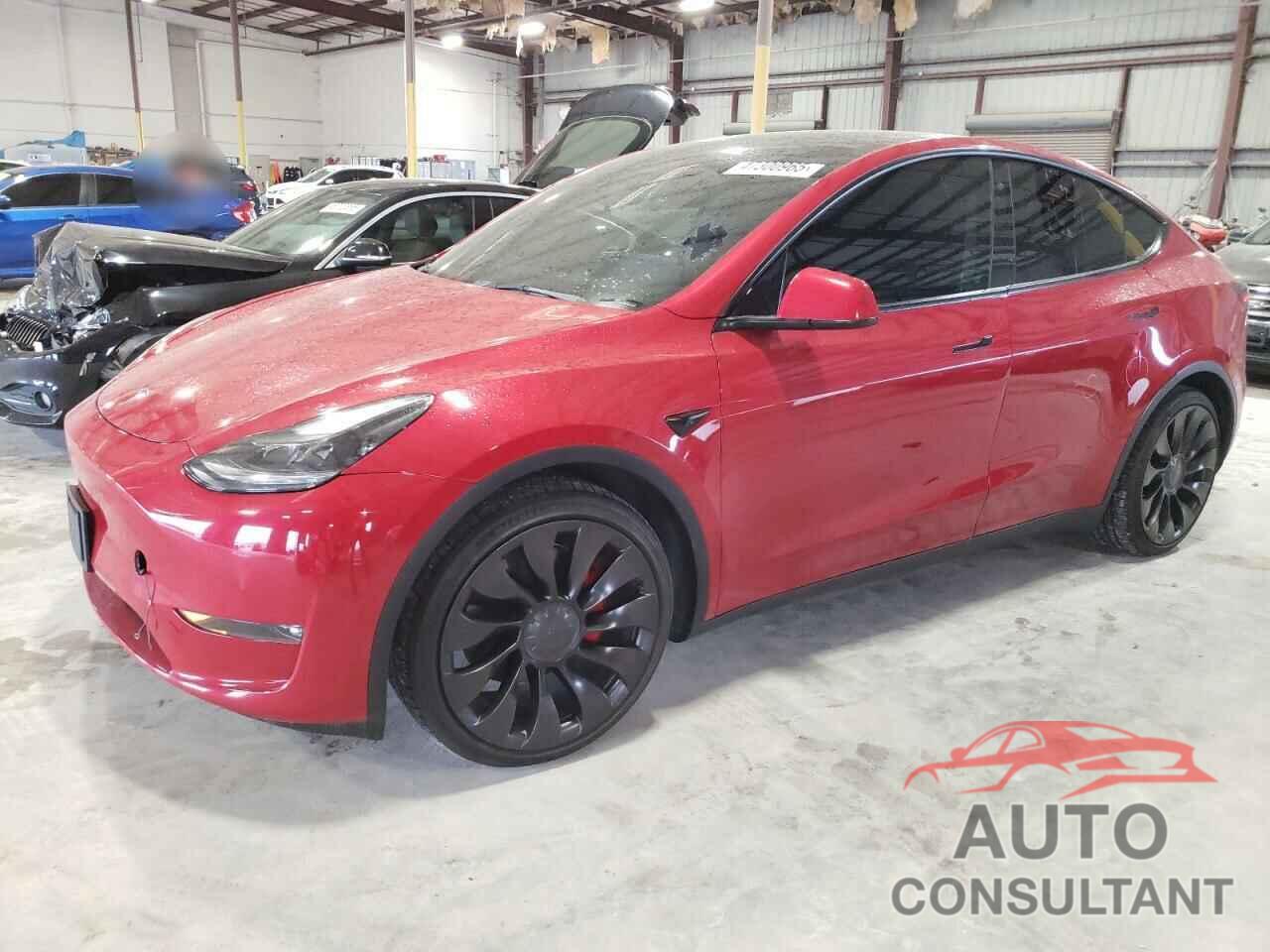 TESLA MODEL Y 2022 - 7SAYGDEF7NF395437
