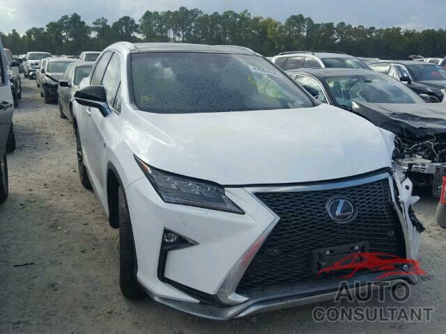 LEXUS RX 350 2017 - 2T2ZZMCA8HC065295