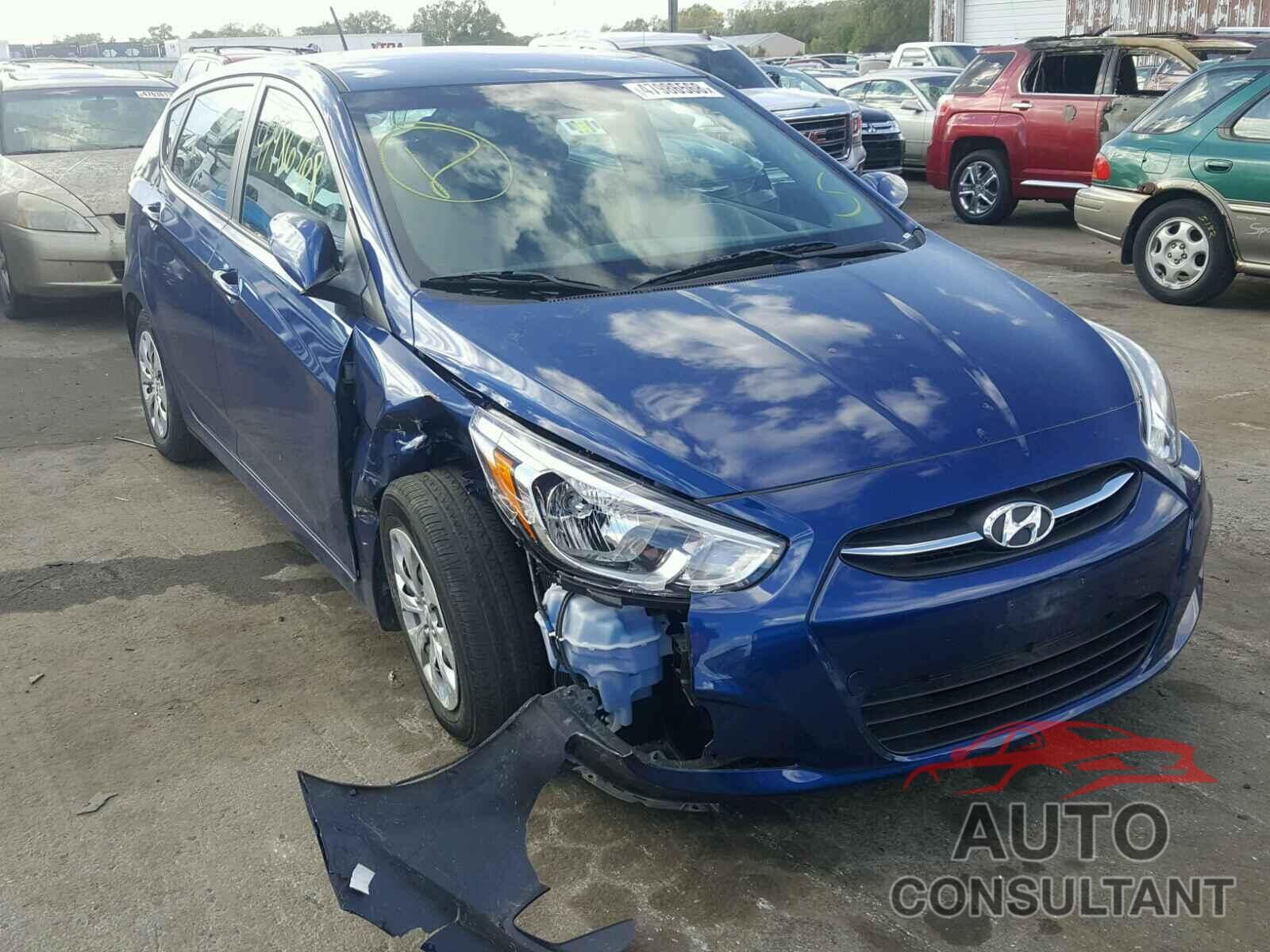 HYUNDAI ACCENT 2017 - KMHCT5AE0HU343368