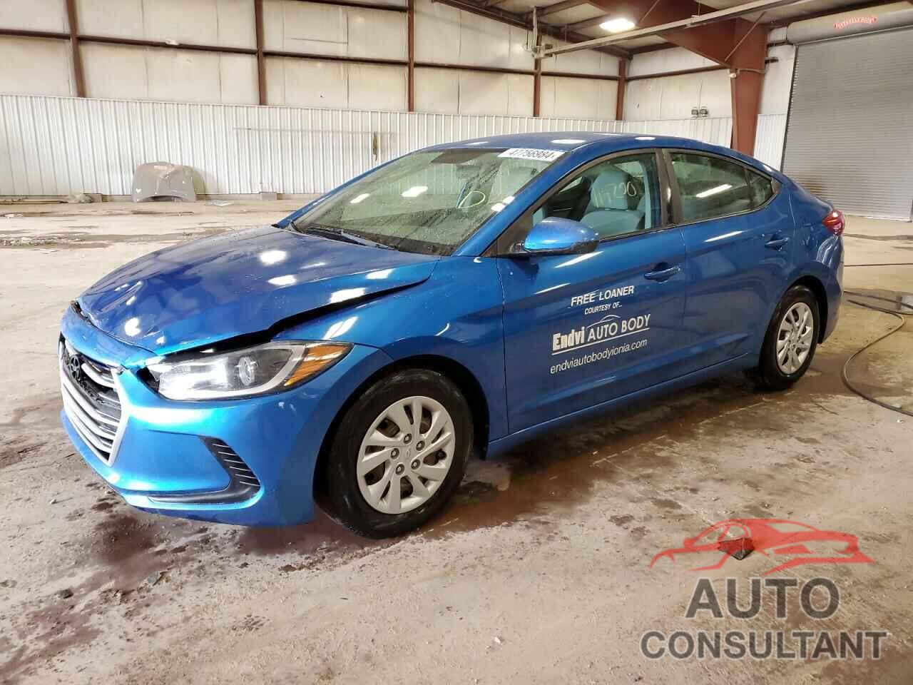 HYUNDAI ELANTRA 2017 - 5NPD74LF0HH102806
