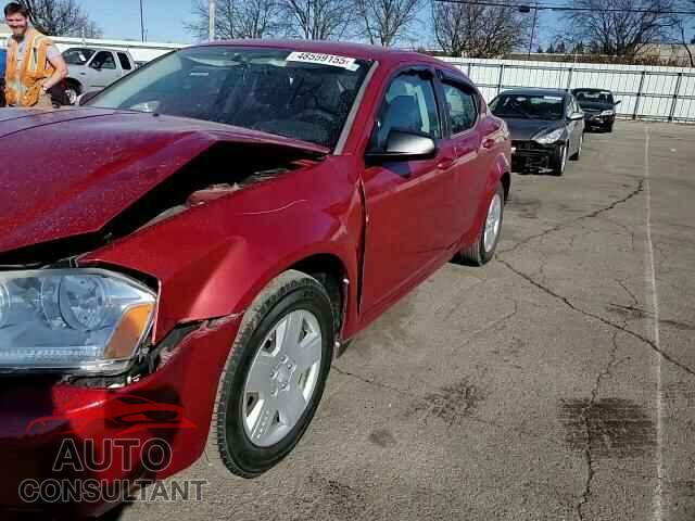 DODGE AVENGER 2010 - 1B3CC4FB2AN225711