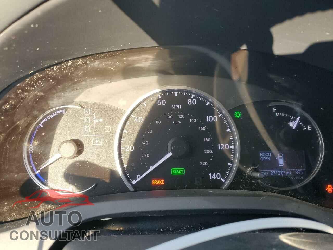 LEXUS CT 200 2013 - JTHKD5BH8D2151108