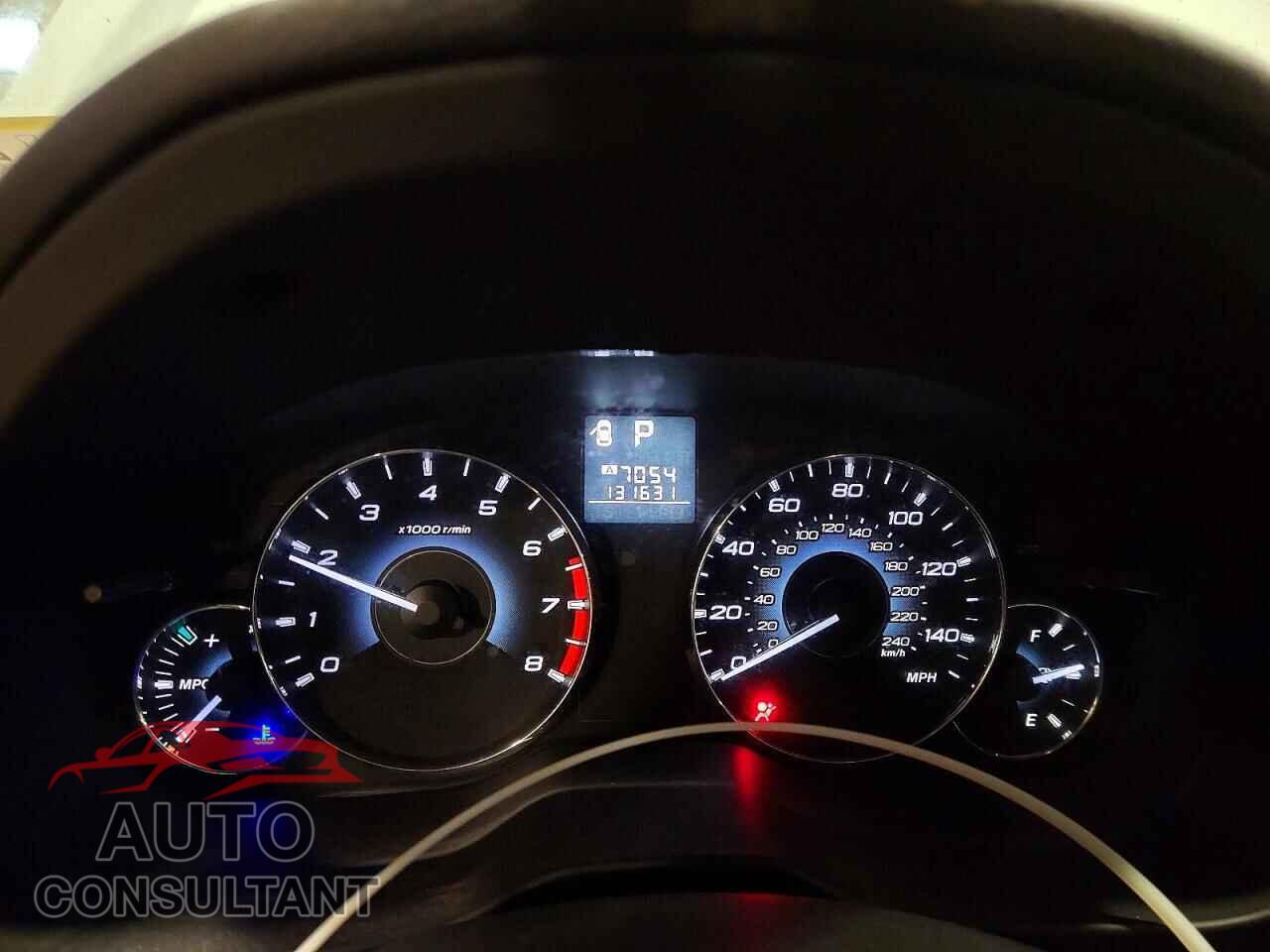 SUBARU OUTBACK 2012 - 4S4BRBCC7C3232786