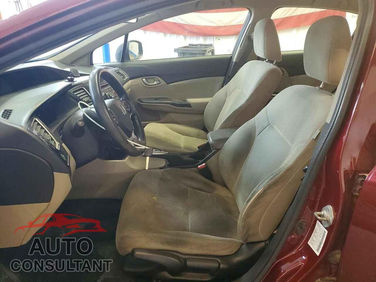 HONDA CIVIC 2013 - 2HGFB2F54DH549187