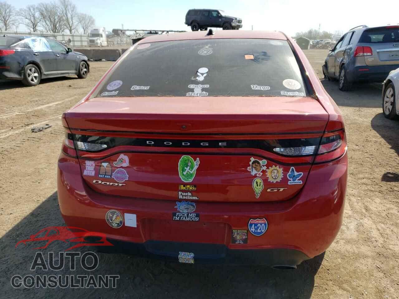 DODGE DART 2015 - 1C3CDFEBXFD224638