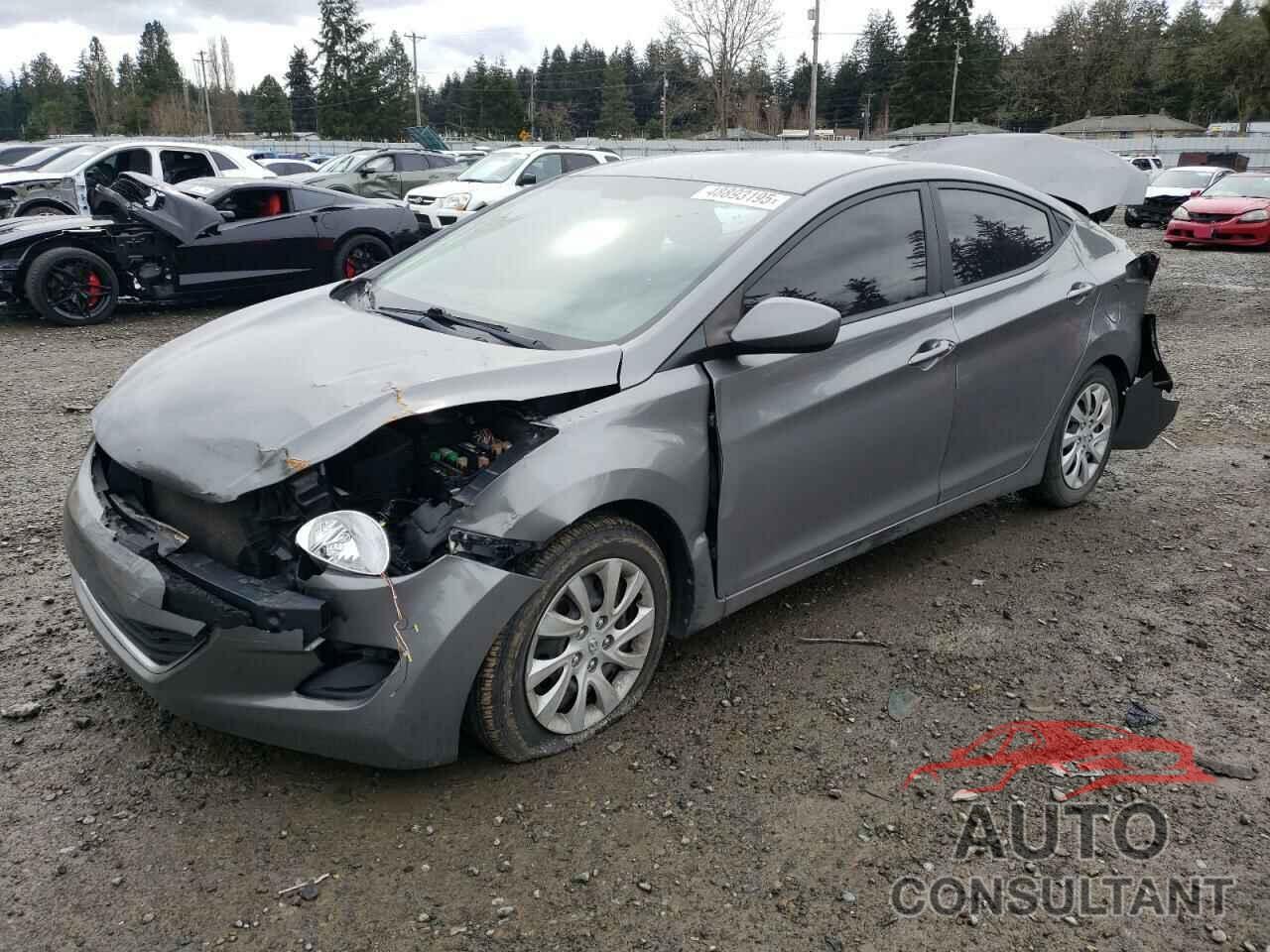 HYUNDAI ELANTRA 2012 - 5NPDH4AE0CH123378