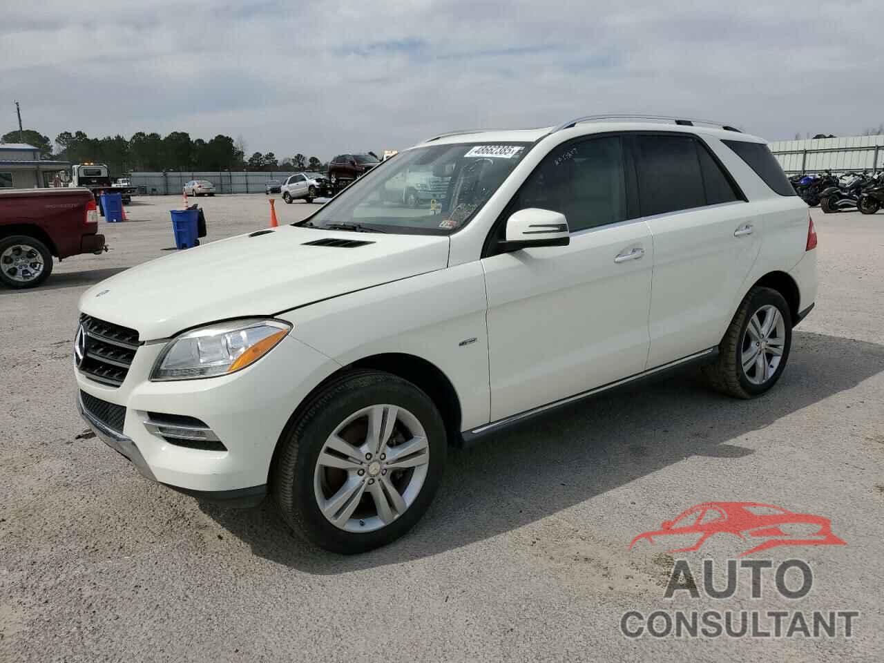 MERCEDES-BENZ M-CLASS 2012 - 4JGDA2EB1CA023995