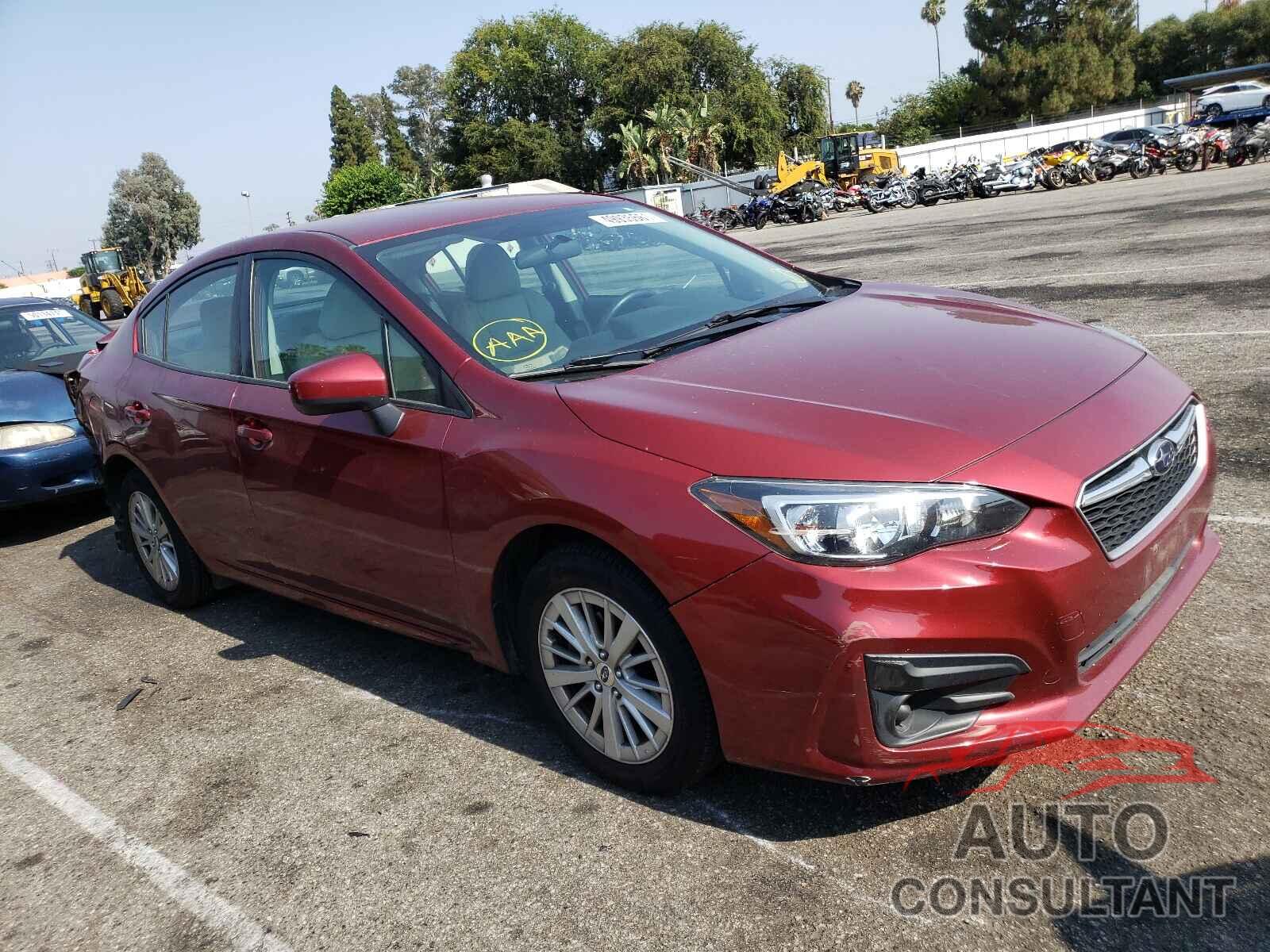 SUBARU IMPREZA 2017 - 4S3GKAB67H3622475