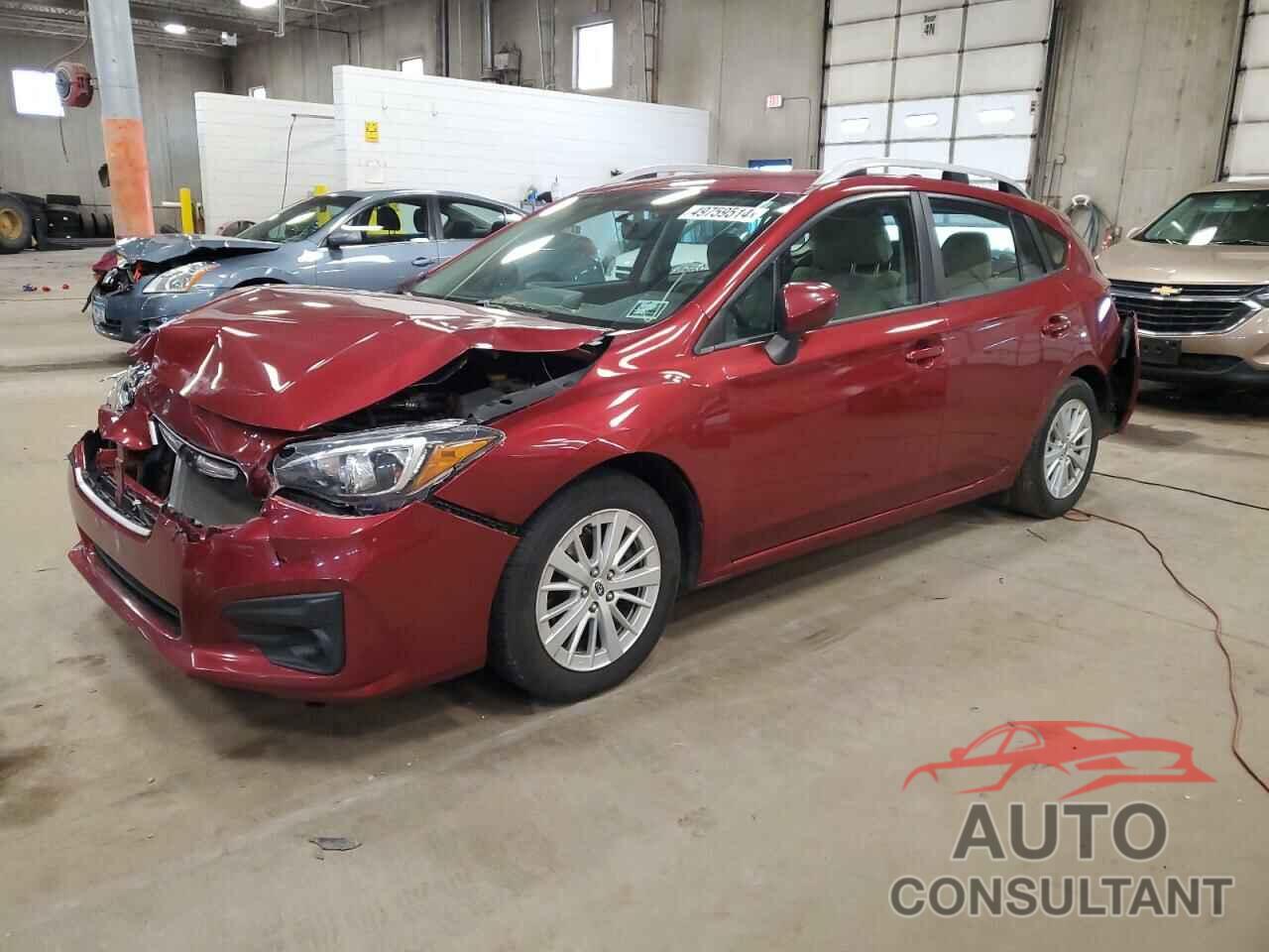 SUBARU IMPREZA 2018 - 4S3GTAB68J3721213