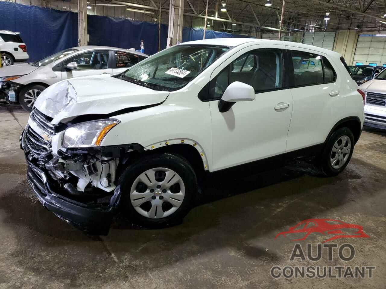 CHEVROLET TRAX 2016 - KL7CJKSB8GB537327