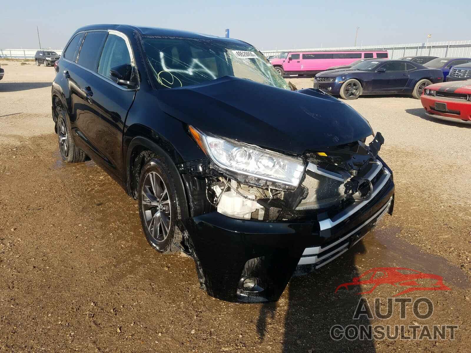 TOYOTA HIGHLANDER 2018 - 5TDBZRFH6JS810828