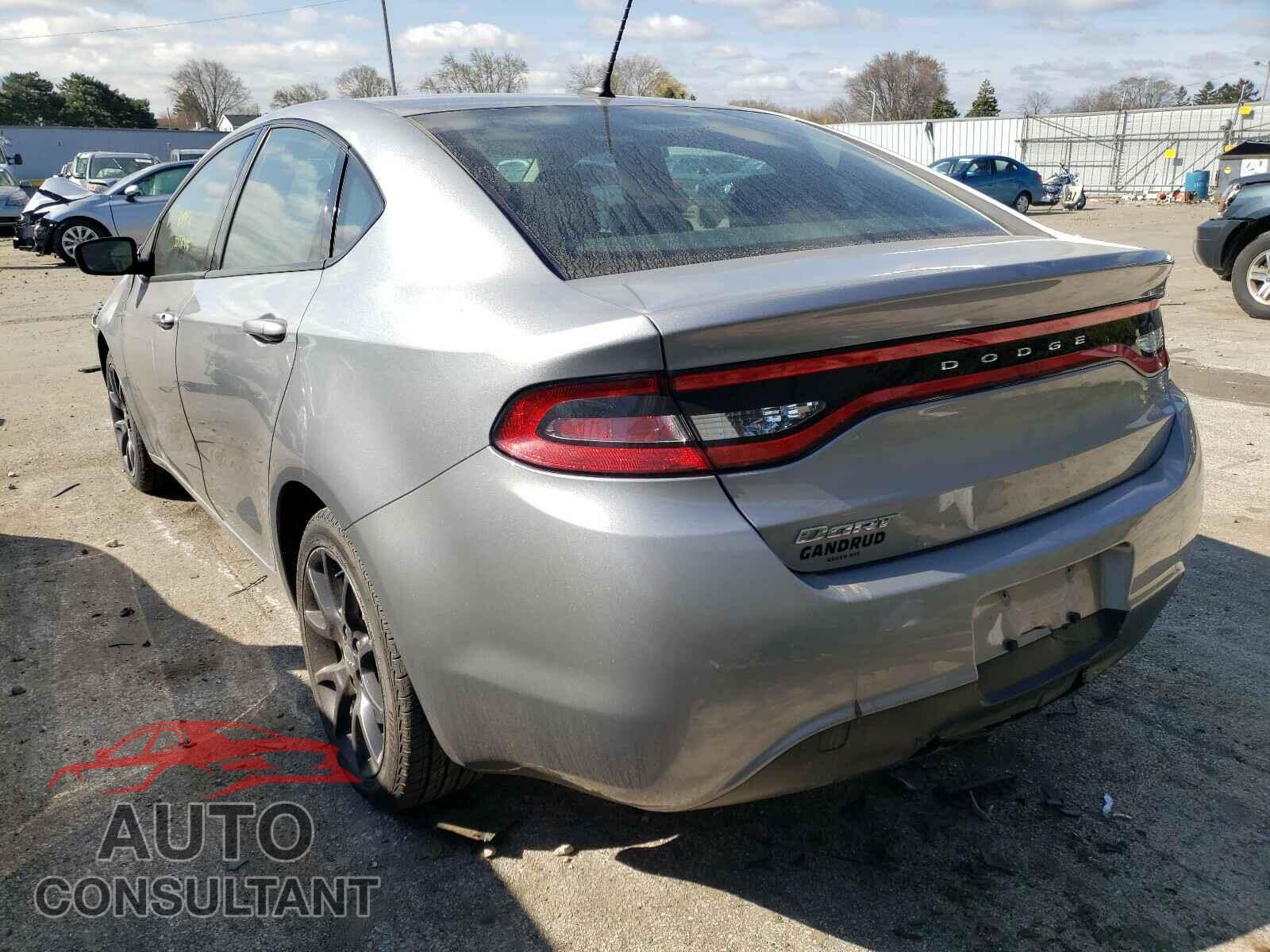 DODGE DART 2016 - 1C3CDFAAXGD653146