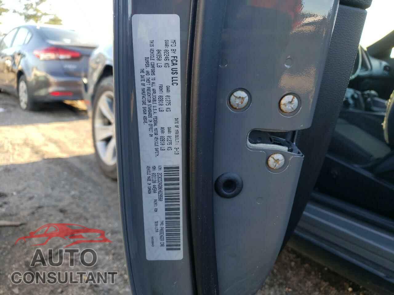 DODGE CHALLENGER 2019 - 2C3CDZAG8KH629560