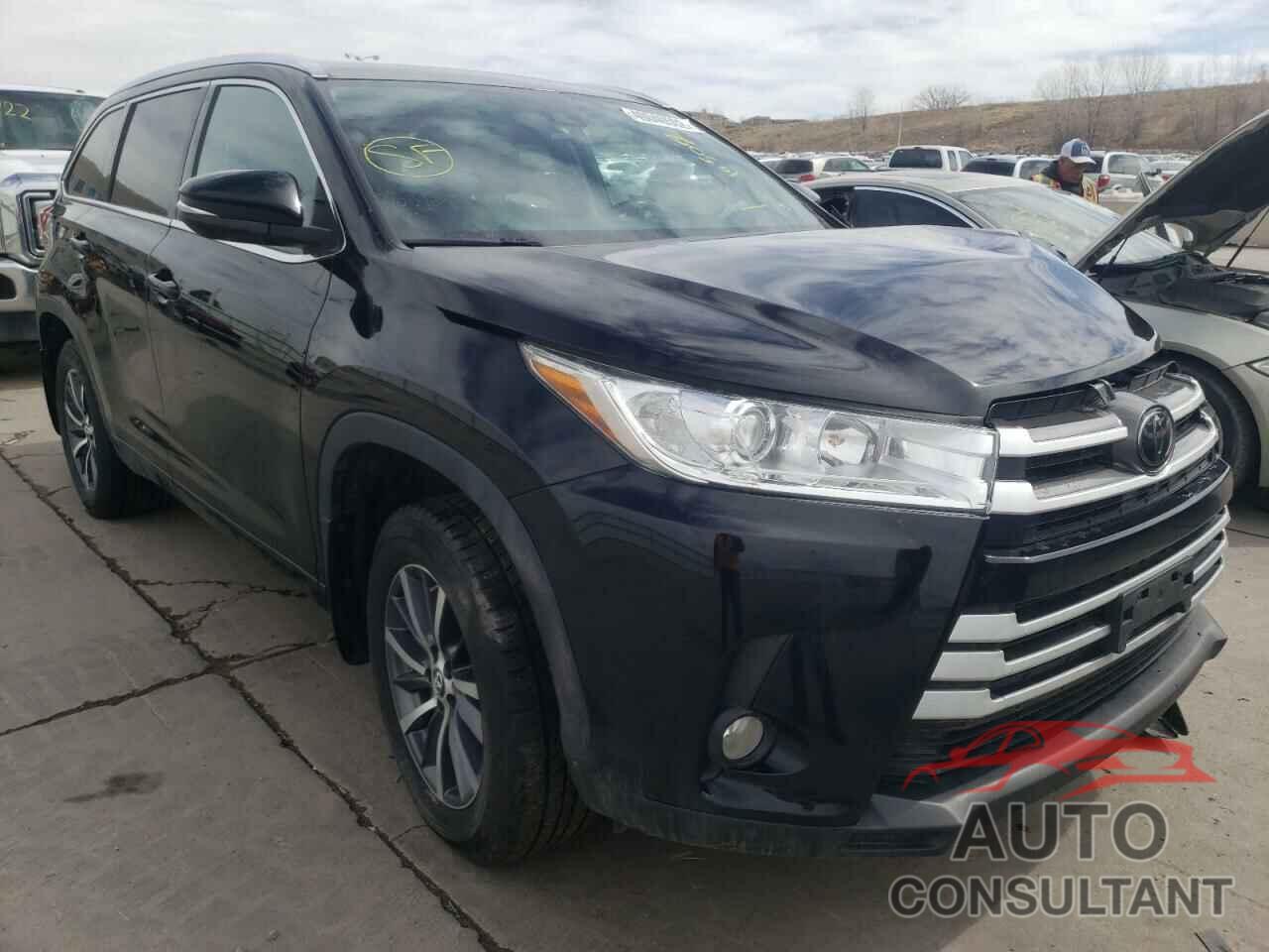 TOYOTA HIGHLANDER 2017 - 5TDJZRFH5HS522238