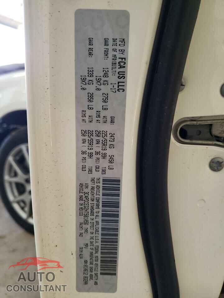 DODGE JOURNEY 2017 - 3C4PDCEG2HT581056
