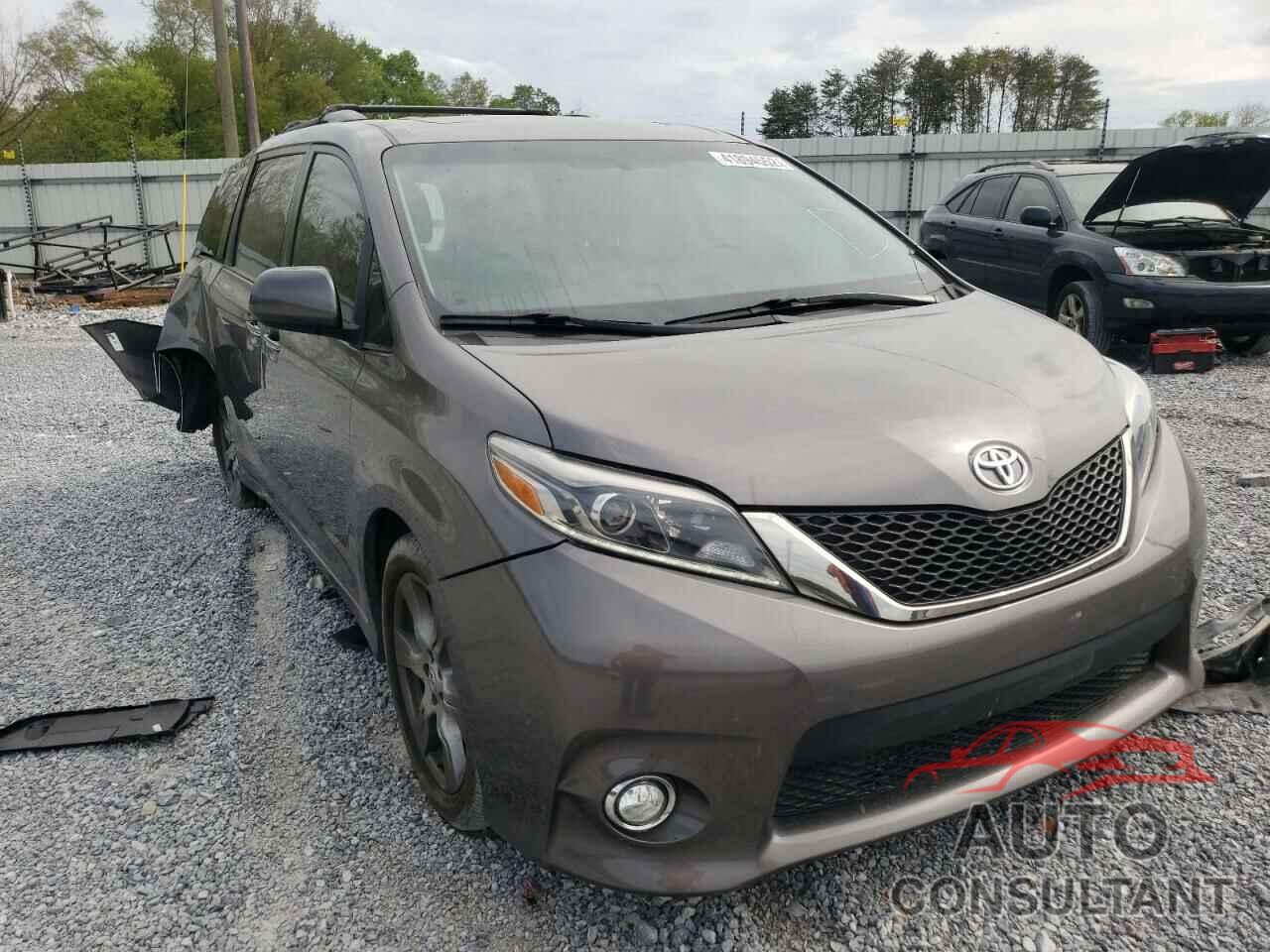 TOYOTA SIENNA 2017 - 5TDXZ3DC4HS823128