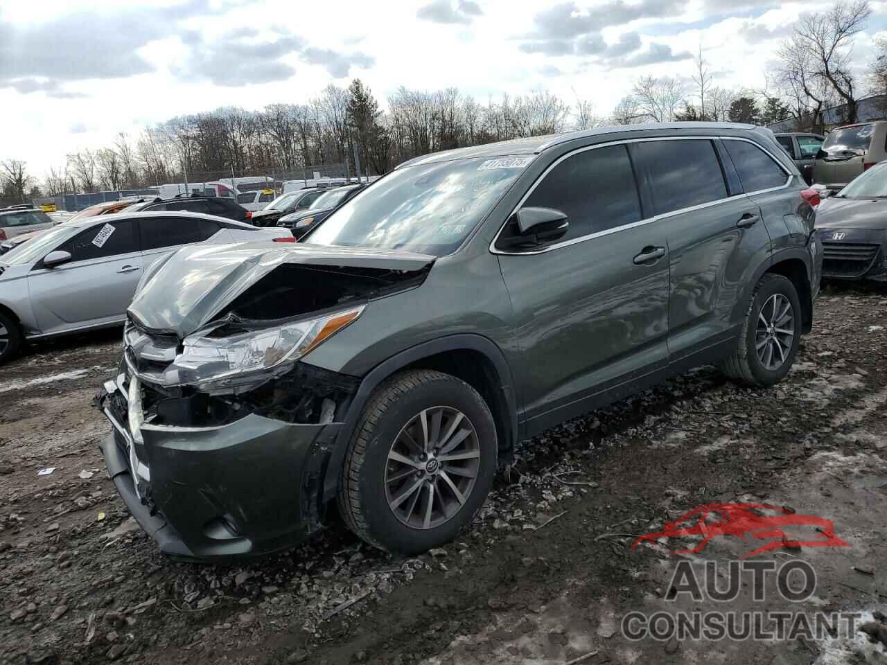 TOYOTA HIGHLANDER 2019 - 5TDJZRFH1KS707023