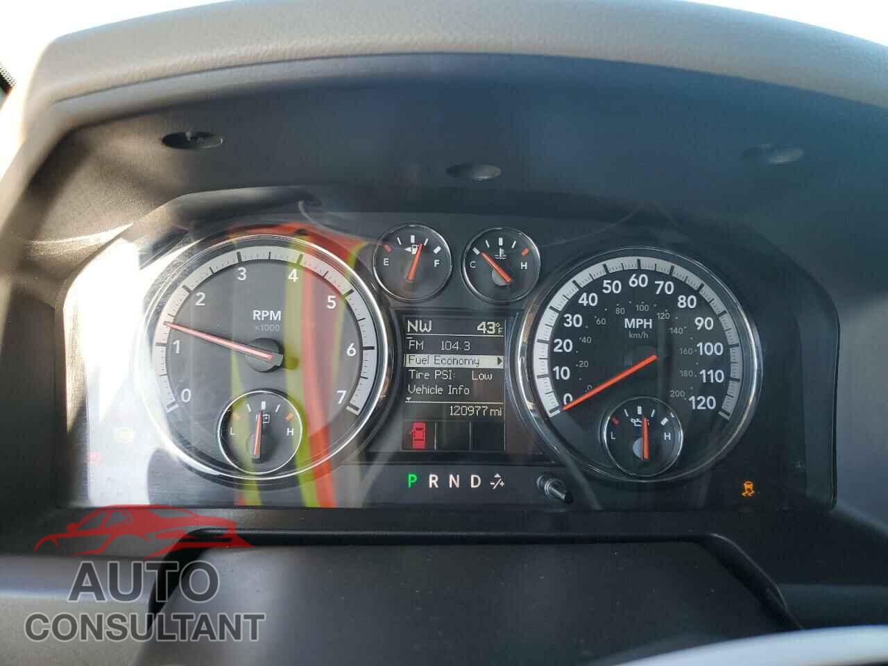 DODGE RAM 1500 2012 - 1C6RD6GP7CS255343