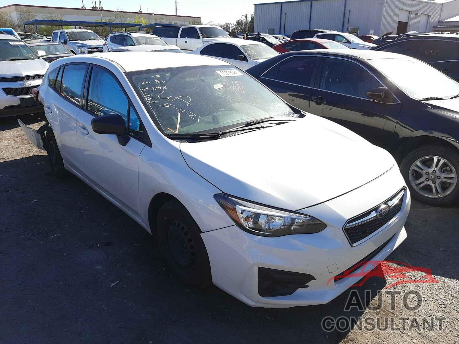 SUBARU IMPREZA 2017 - 4S3GTAA64H3745794