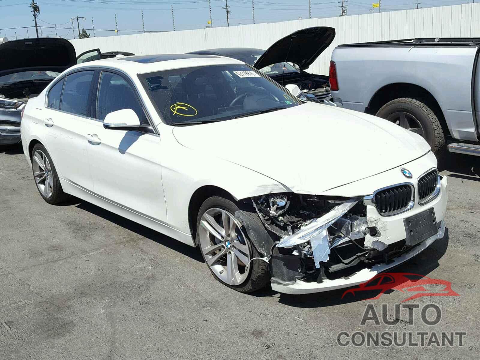 BMW 3 SERIES 2016 - WBA8B3G55GNT92659