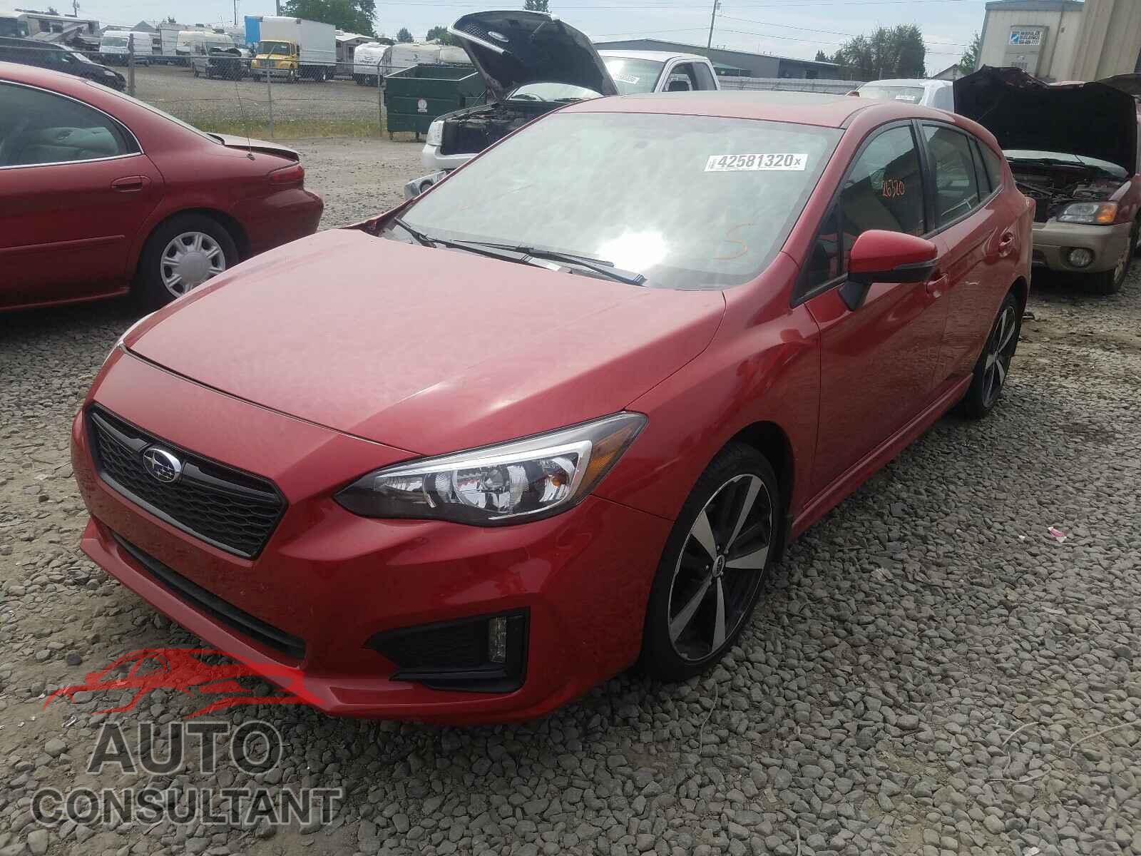 SUBARU IMPREZA 2017 - 4S3GTAM67H3753240