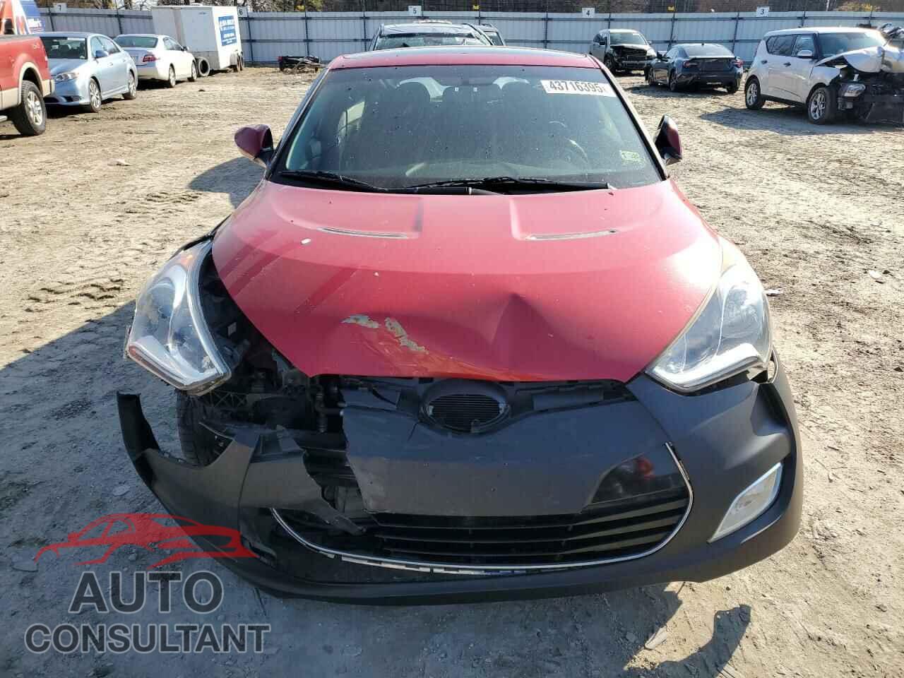 HYUNDAI VELOSTER 2014 - KMHTC6AD3EU217143