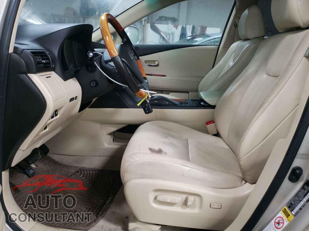LEXUS RX350 2011 - 2T2BK1BA7BC087530