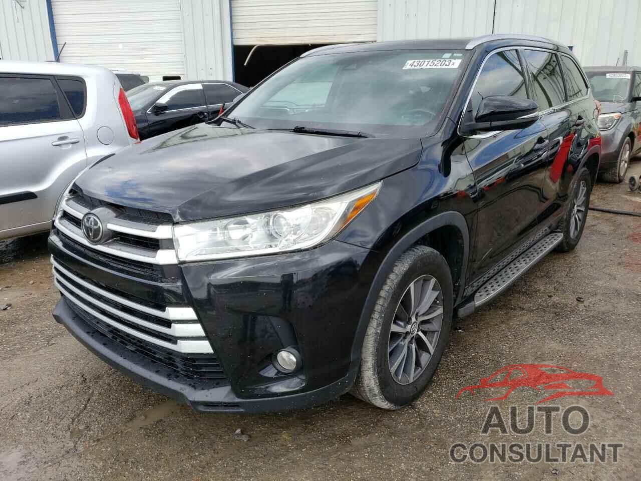 TOYOTA HIGHLANDER 2018 - 5TDKZRFH2JS529349