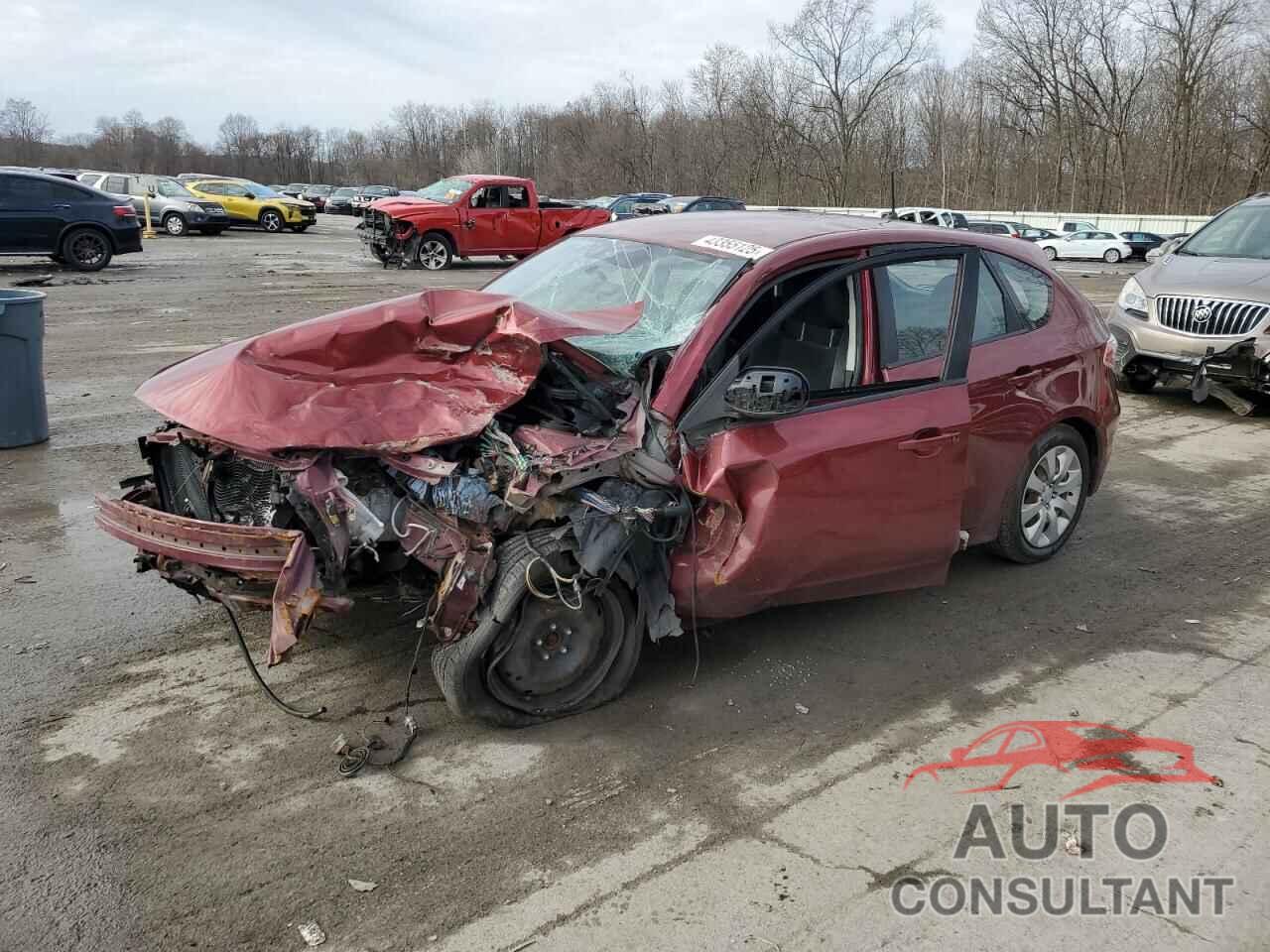 SUBARU IMPREZA 2011 - JF1GH6A6XBH817399