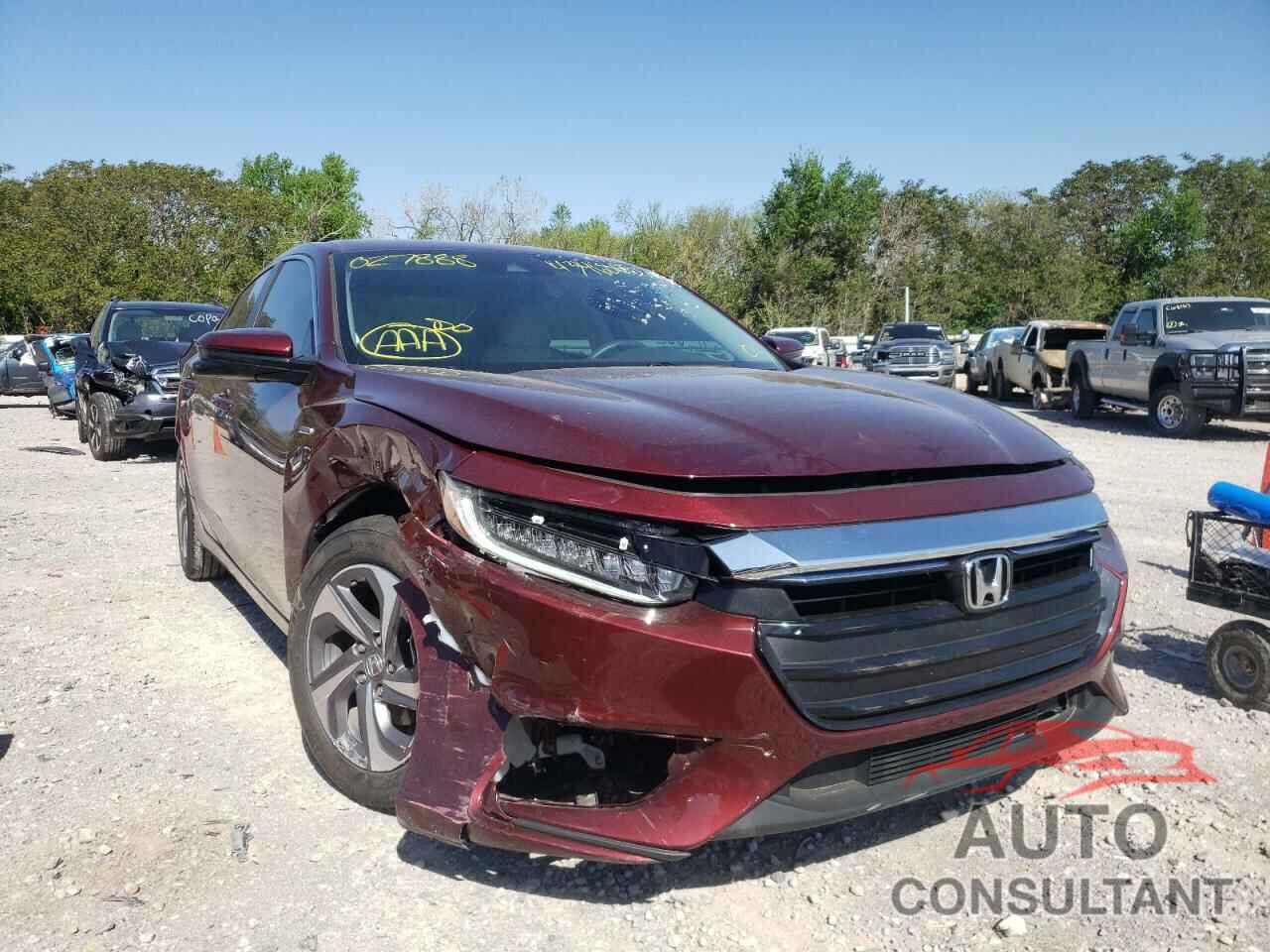 HONDA INSIGHT 2019 - 19XZE4F50KE027888