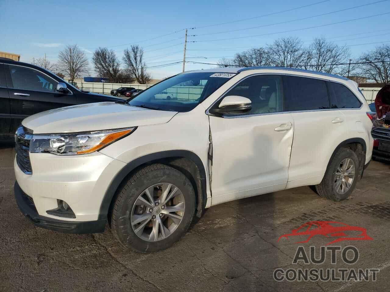 TOYOTA HIGHLANDER 2015 - 5TDJKRFH1FS112960
