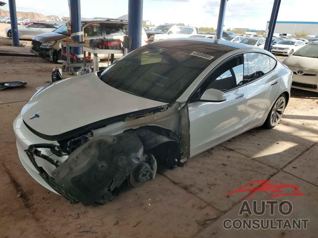 TESLA MODEL 3 2022 - 5YJ3E1EB7NF296285