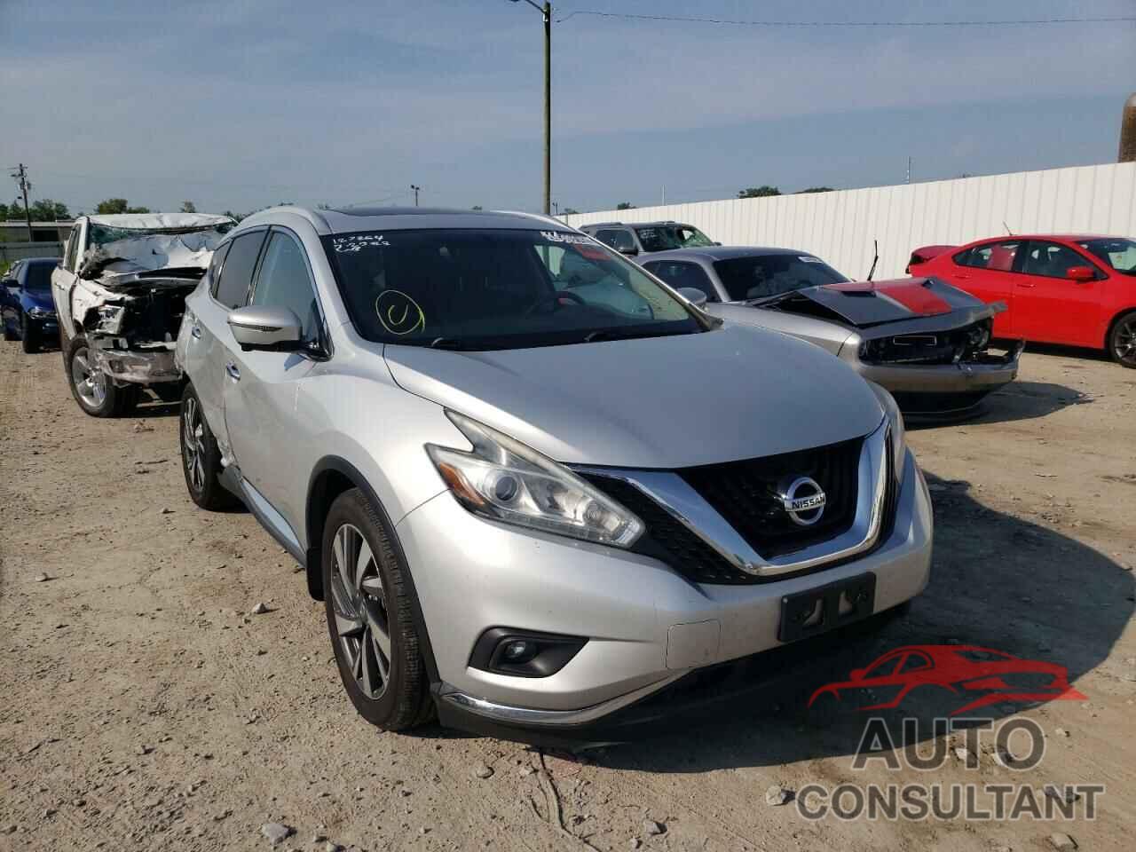 NISSAN MURANO 2016 - 5N1AZ2MH0GN117124