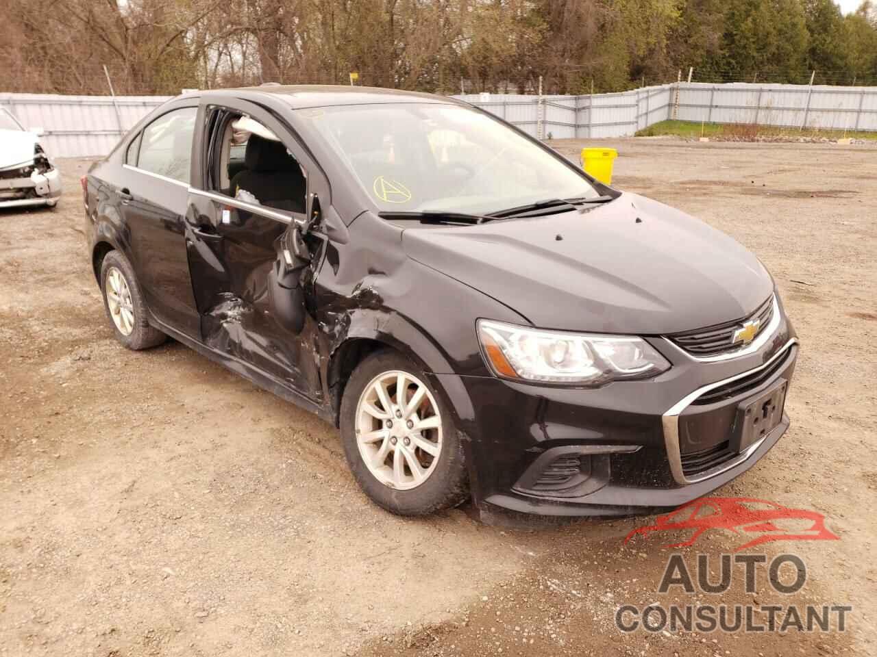 CHEVROLET SONIC 2017 - 1G1JD5SH3H4169015