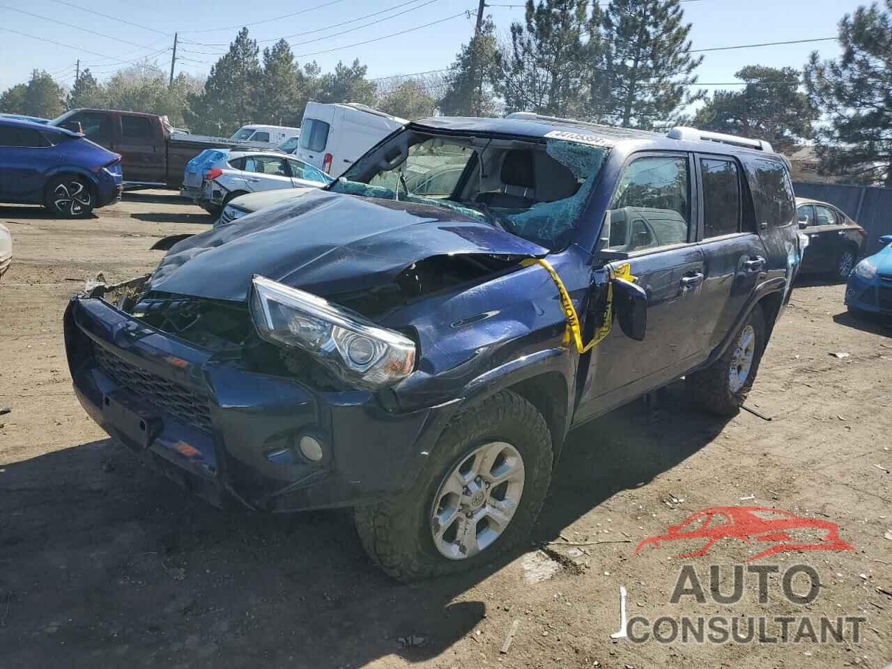 TOYOTA 4RUNNER 2016 - JTEBU5JR6G5385290