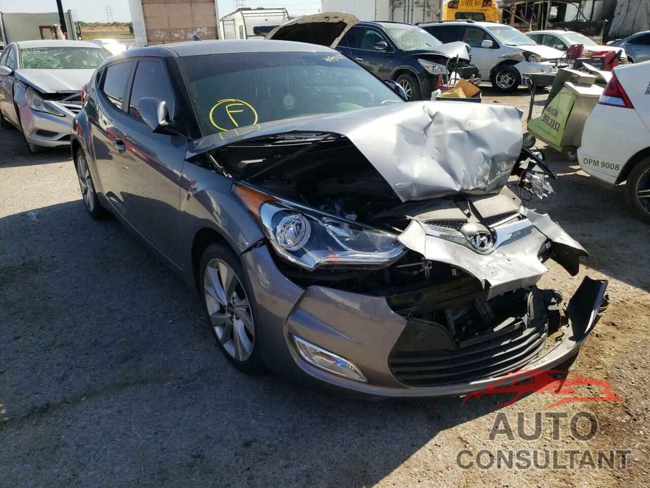 HYUNDAI VELOSTER 2017 - KMHTC6AD2HU307436