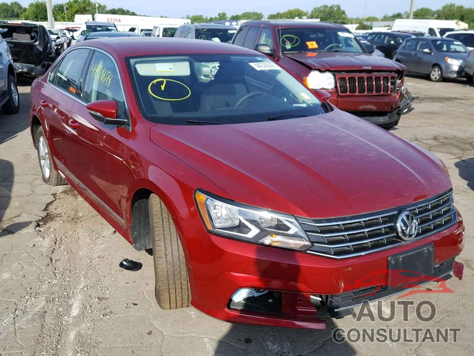 VOLKSWAGEN PASSAT 2017 - 1VWAT7A33HC020084
