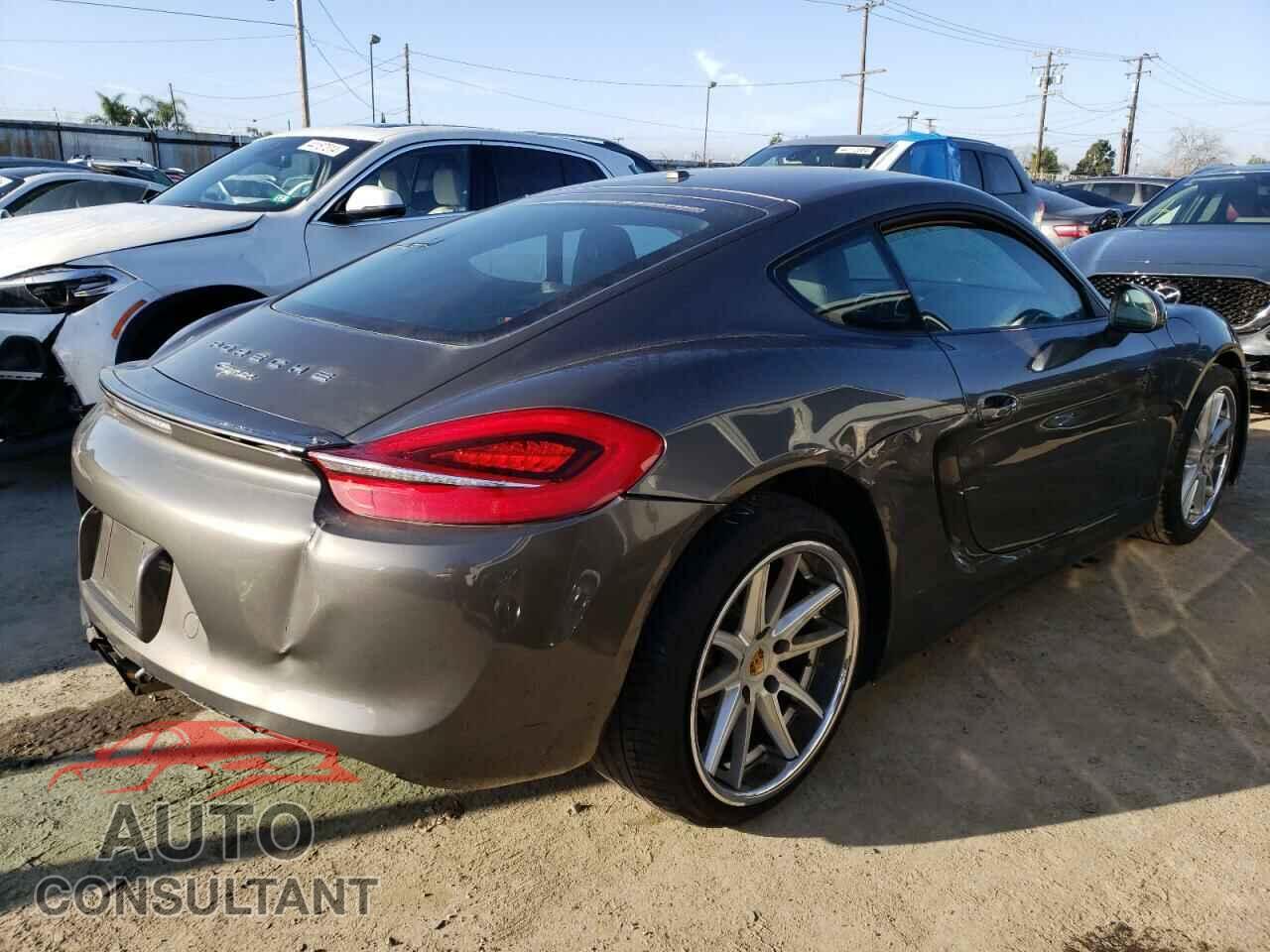 PORSCHE CAYMAN 2016 - WP0AA2A89GK170440
