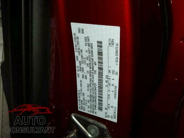 FORD ESCAPE SEL 2018 - 1FMCU9HD2JUC04737