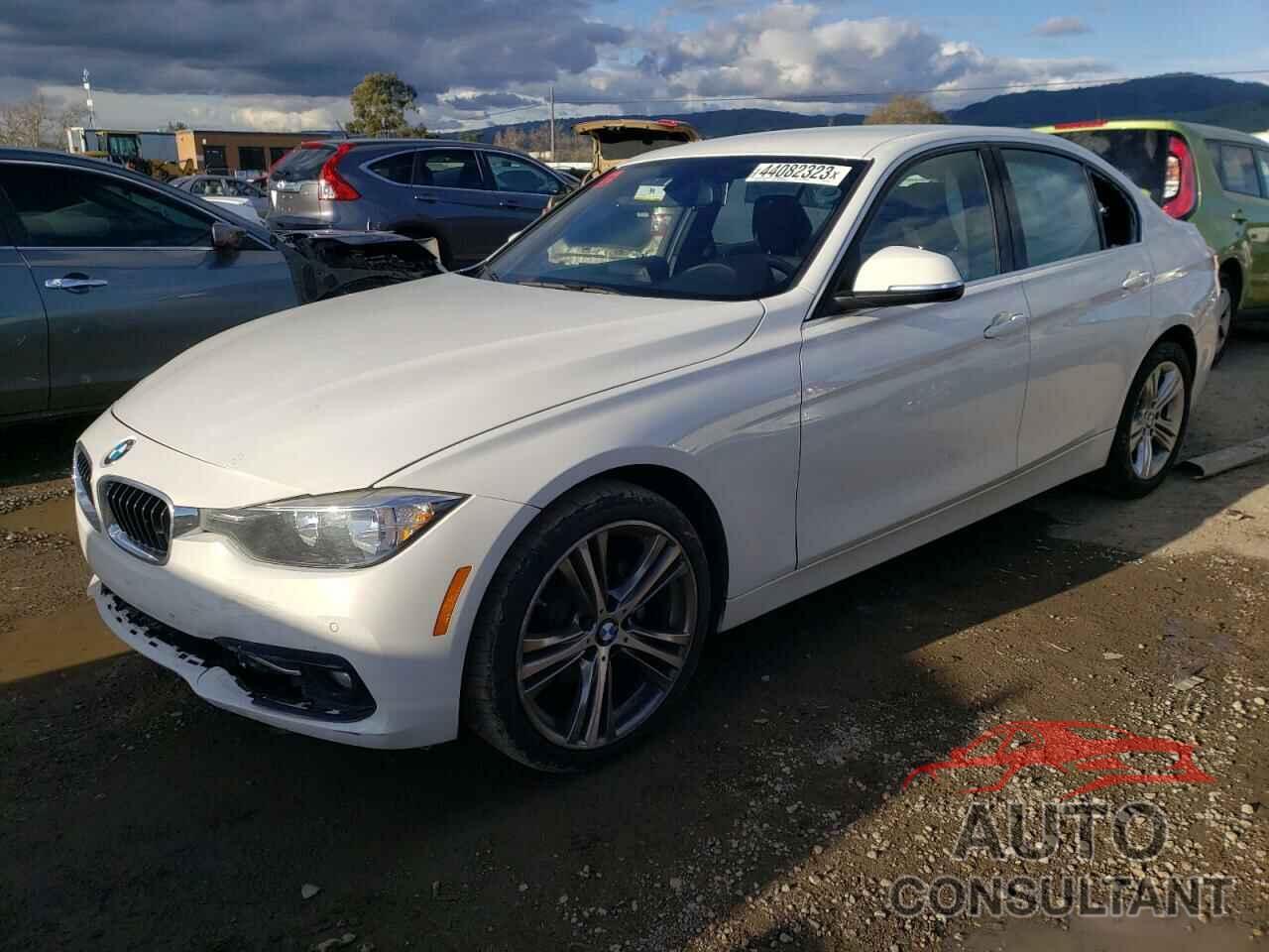 BMW 3 SERIES 2017 - WBA8B9G53HNU48943