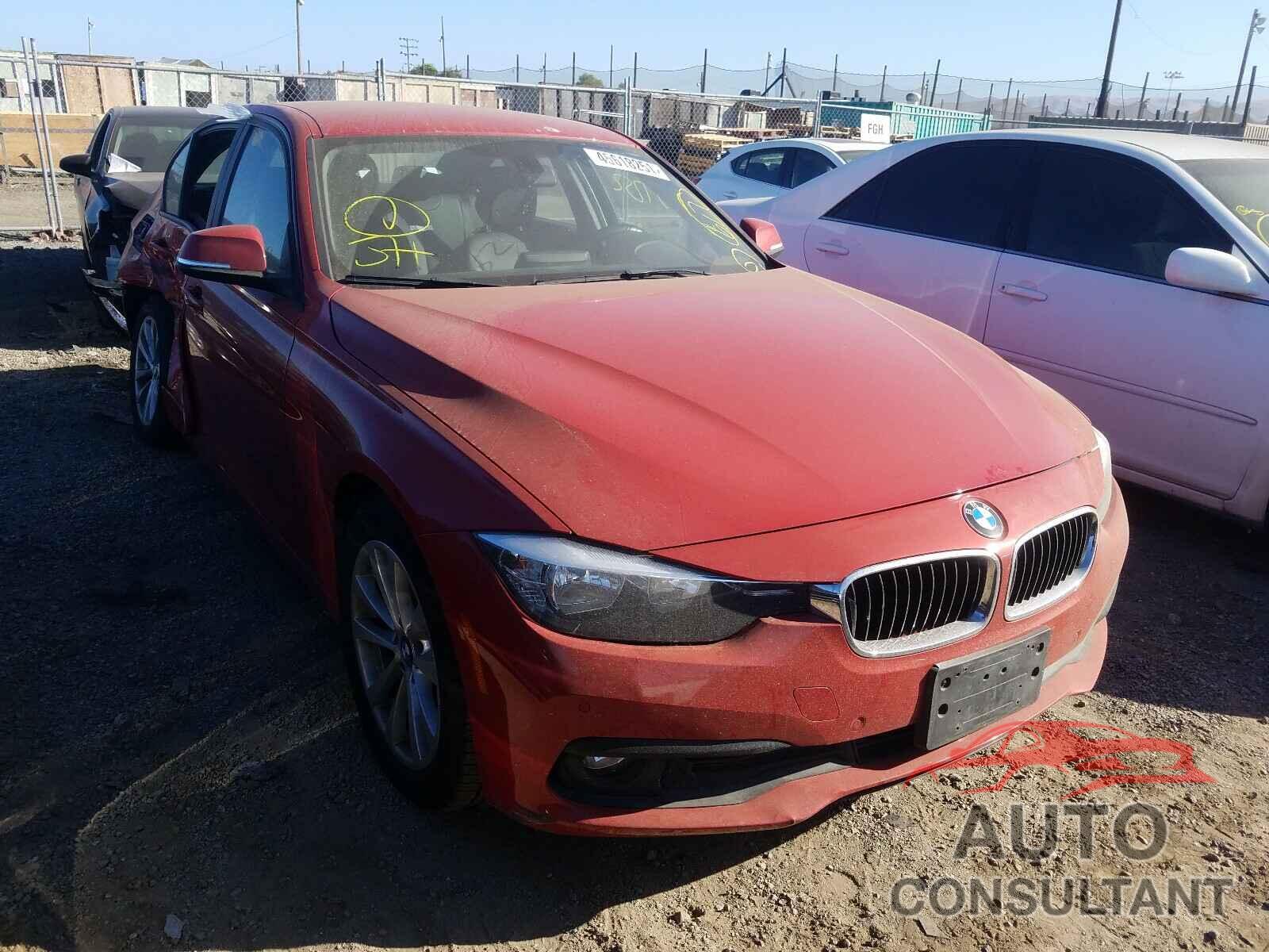 BMW 3 SERIES 2016 - WBA8E1G51GNT37539