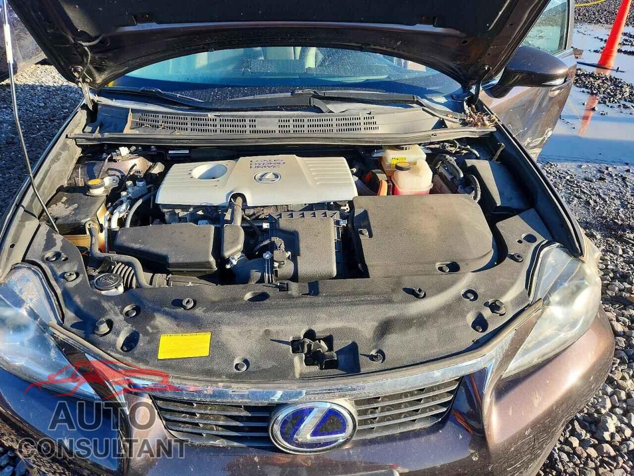 LEXUS CT 200 2012 - JTHKD5BH7C2103467